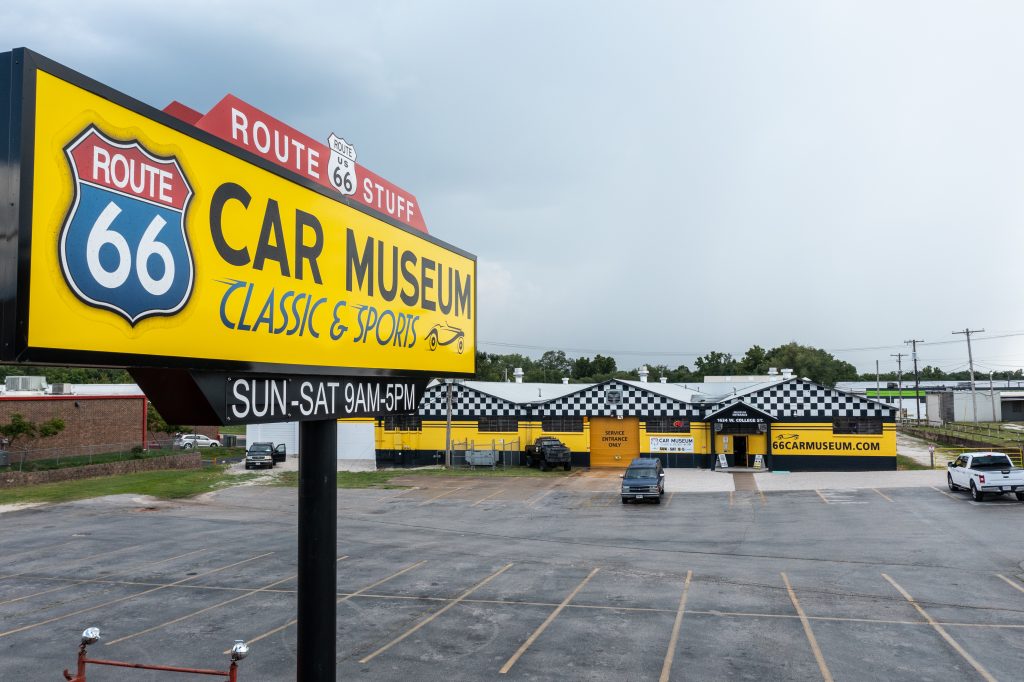 Route 66 Car Museum exterior