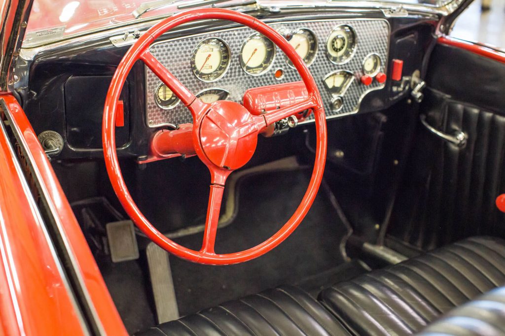A 1936 Supercharged Cord from the Route 66 Car Museum collection
