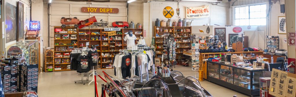 Route 66 Gift Shop sign